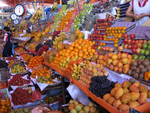 au marché d'Arequipa