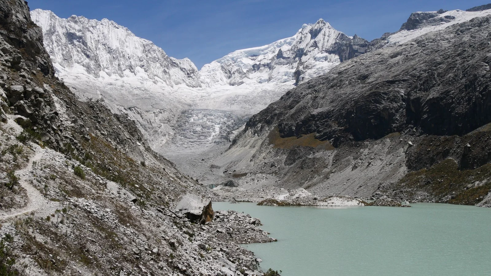 Lac et glacier Llaca